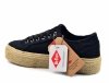Półbuty espadryle 39 trampki LEE COOPER czarne 2424